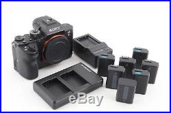 Sony Alpha a7R II 42.4MP Digital Camera Body, 7 Batteries & 2 Chargers ILCE-7RM2