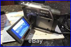 Sony Handycam DCR-HC39E with Rare Docking Station ALL MINT original Box Mini DV