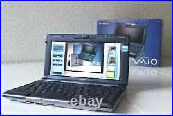 Sony Vaio PCG-C1MZX Laptop Brenner Notebook Rare Docking Station Rarität Sammler