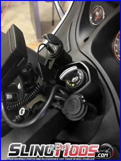 SpyderExtras 12V Docking Station with USB Charge Ports for the Can-Am Spyder RT