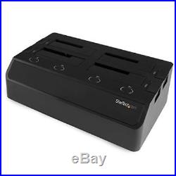 StarTech 4-Bay Hard Drive Docking Station for SSDs and HDDs eSATA/USB 3.0 to