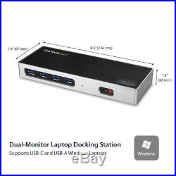 StarTech. Com Dual-4K Docking Station with 6 x USB 3.0 Ports