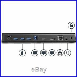 StarTech. Com Dual Monitor USB 3.0 Docking Station with HDMI & 4K DisplayPort U