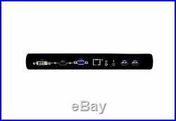 StarTech. Com HDMI DVI VGA Dual Video Universal USB 3.0 Laptop Docking Station