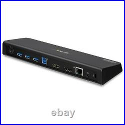 StarTech. Com USB 3.0 Laptop Docking Station Dual Video 4K DisplayPort HDMI