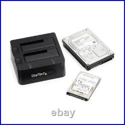 StarTech Dual-Bay USB 3.0 to SATA and IDE Hard Drive Docking Station USB Hard