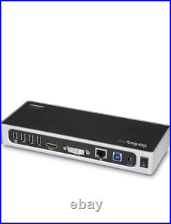 StarTech Dual Monitor USB 3.0 Laptop Docking Station with HDMI, DVI, USB RRP £125 StarTech Dual Monitor USB 3.0 Laptop Docking Station with HDMI, DVI, USB RRP £125