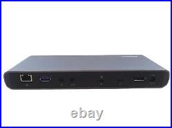 StarTech TB3DK2DPPDUE Thunderbolt 3 USB-C 4K Dual Monitor Docking Station no PSU