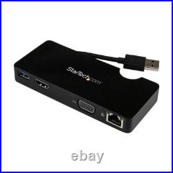 StarTech Travel Docking Station for Laptops HDMI or VGA USB 3.0