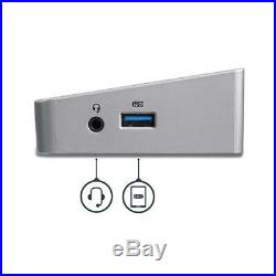 StarTech Triple Monitor 4K USB-C Dockingstation mit 5x USB 3.0 Ports Multiport