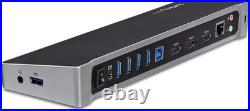 StarTech Triple Monitor Docking Station (USB3DOCKH2DP)