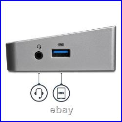 StarTech Triple-Monitor USB 3.0 Docking Station 1x HDMI 2x DisplayPort StarTech Triple-Monitor USB 3.0 Docking Station 1x HDMI 2x DisplayPort