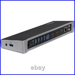 StarTech Triple-Monitor USB 3.0 Docking Station 1x HDMI 2x DisplayPort StarTech Triple-Monitor USB 3.0 Docking Station 1x HDMI 2x DisplayPort