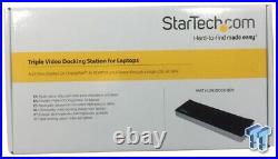 StarTech USB3DOCKH2DP USB 3.0 Triple-Video Docking Station