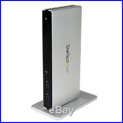StarTech USB3SDOCKDD Universal USB 3.0 Laptop Docking Station with Dual DVI Video