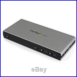 StarTech USB3SDOCKDD Universal USB 3.0 Laptop Docking Station with Dual DVI Video
