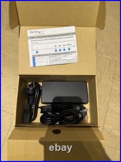 StarTech USB C Dock Triple 4K Monitor USB Type-C Docking Station 100W Pow StarTech USB C Dock Triple 4K Monitor USB Type-C Docking Station 100W Pow