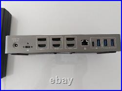 StarTech USB-C & USB-A Dock DK31C3HDPDUE Universal Triple Monitor Laptop Dock
