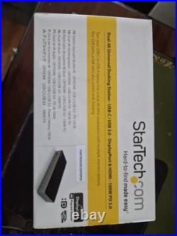 StarTech USB-C & USB-A Hybrid Universal Laptop Docking Station, DK30C2DPEPUE NEW StarTech USB-C & USB-A Hybrid Universal Laptop Docking Station, DK30C2DPEPUE NEW