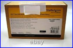 StarTech USB-C dual HDMI monitor docking station, model DK30CHHPDEU