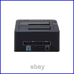 StarTech.com Dual-Bay USB 3.0 to SATA and IDE Hard Drive Docking Station USB