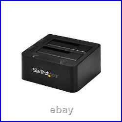 StarTech.com Dual-Bay USB 3.0 to SATA and IDE Hard Drive Docking Station USB