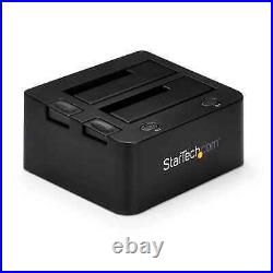 StarTech.com Dual-Bay USB 3.0 to SATA and IDE Hard Drive Docking Station USB