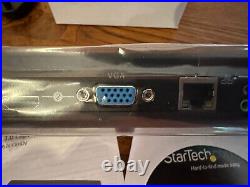 StarTech.com Dual-Monitor USB 3.0 Docking Station with HDMI & DVI/VGA NEW No Box