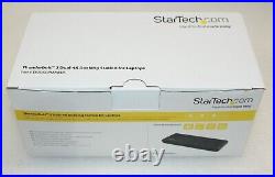 StarTech.com Thunderbolt 3 Dual-4K Docking Station for laptops TB3DKDPMAWUE