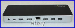 StarTech.com USB 3.0 4k Docking Station HDMI/DP inc PSU and USB-C DK30CHDPPDUE