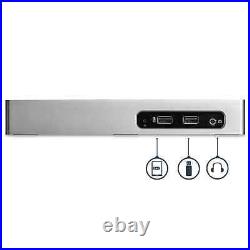StarTech.com USB 3.0 Docking Station Dual Monitor Laptop Docking Station wi