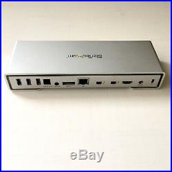 StarTech hub Thunderbolt 2 to 4K HDMI, USB 3.0, Gigabit Ethernet, eSATA