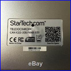 StarTech hub Thunderbolt 2 to 4K HDMI, USB 3.0, Gigabit Ethernet, eSATA