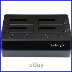 Startech. Com Usb 3.0 To 4-bay Sata 6gbps Hard Drive Docking Station With Uasp &