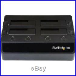 Startech. Com Usb 3.0 To 4-bay Sata 6gbps Hard Drive Docking Station With Uasp &