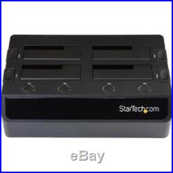 Startech. Com Usb 3.0 To 4-bay Sata 6gbps Hard Drive Docking Station (sdock4u33)