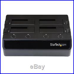 Startech SDOCK4U33 USB 3.0 4-BAY SATA 6Gbps Hard Drive Docking Station w UASP