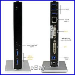 Startech USB 3.0 Docking Station Compatible with Windows / macOS Dual DVI Do