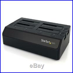 Startech USB 3.0 to 4-Bay SATA 6Gbps Hard Drive Docking Station with UASP & Dual