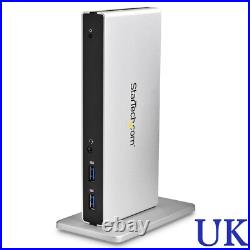Startech.com Dual-Monitor USB 3.0 Docking Station with Dual DVI Video, USB Hub GbE Startech.com Dual-Monitor USB 3.0 Docking Station with Dual DVI Video, USB Hub GbE