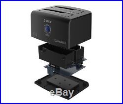 Station 2 Bay Usb 3.0 Dock Of Discs Hard To Copies Security / Shipping Data