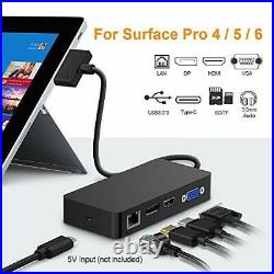 Surface Pro Dock for Surface Pro 4/Pro 5/Pro 6 USB Hub Docking Station with