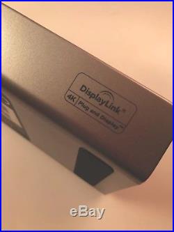 Targus DOCK130USZ 4K Universal Docking Station PC MacOS USB 3.0 Dual HD Video