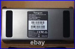 Targus DOCK180 USB-C 3.0 Universal Dual 4K Display Docking Station 60W PD