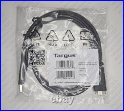 Targus DOCK182-Q2 Universal USB-C/A Dual Video 4K Dock With Power NEW