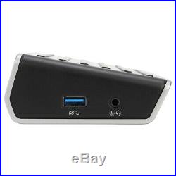 Targus USB 3.0 4K Universal Docking Station, Single 4K or Dual HD Video, DVI, DP