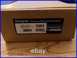 Targus USB-C Dual 4K Docking Station 100W PD