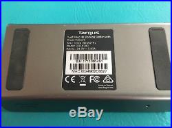 Targus USB-C Universal Dual Video 4K Laptop Docking Station withCharging Power