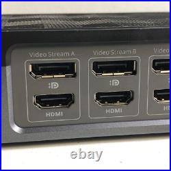 Targus USB-C Universal Quad 4K Docking Station DisplayLink DOCK570EUZ USB-C Targus USB-C Universal Quad 4K Docking Station DisplayLink DOCK570EUZ USB-C
