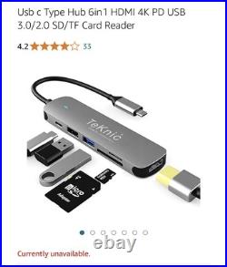 Teknic? Job Lot? USB type C Docking Stations, Hubs MIXED